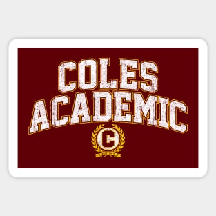 Coles Academic High Sticker